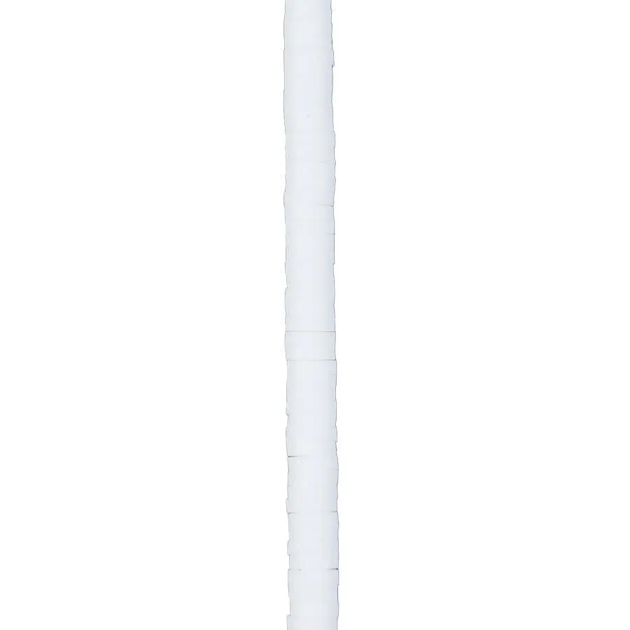 4mm Vinyl/Vulcanite Heishi Beads - White