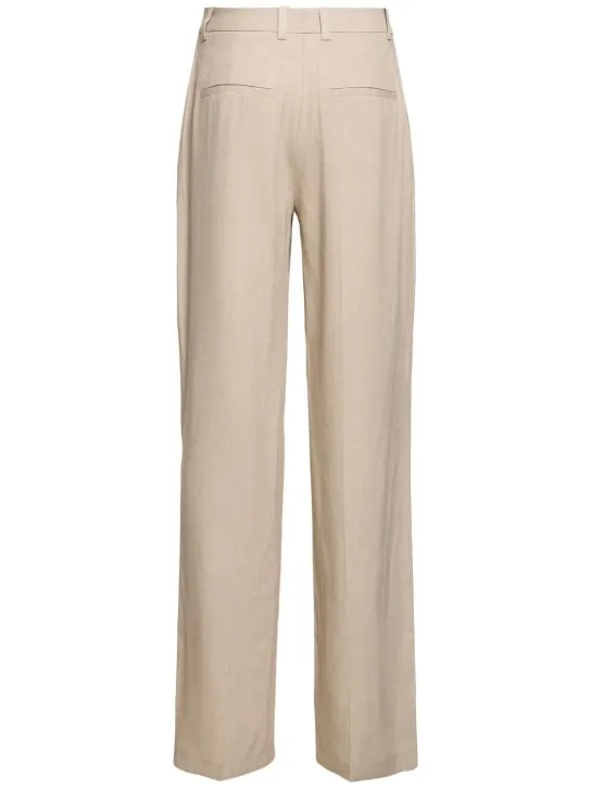 ANINE BING   Kline linen blend pants 