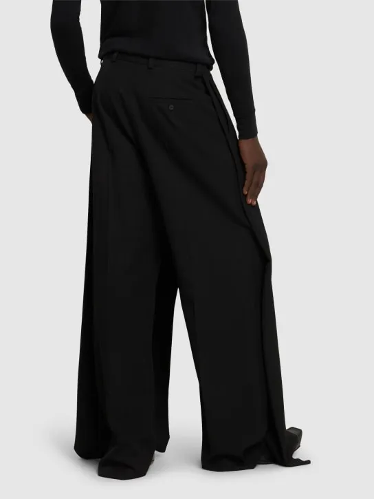 Balenciaga   Wool twill pants 