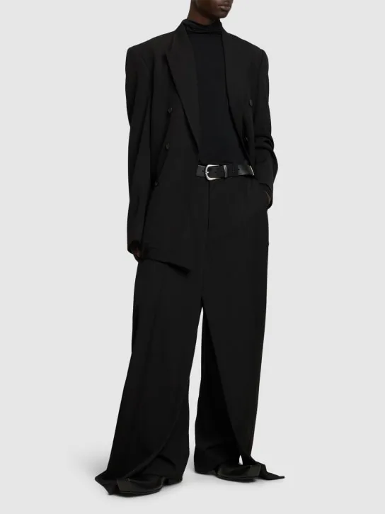 Balenciaga   Wool twill pants 