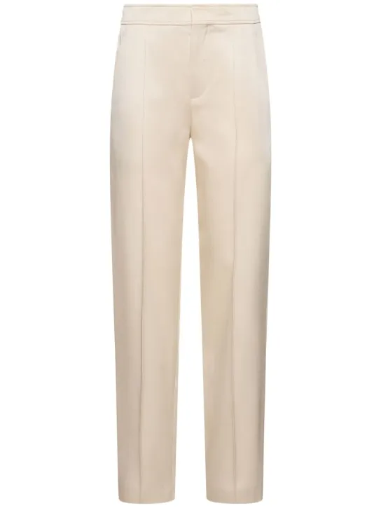 Brunello Cucinelli   Satin cady wide pants 