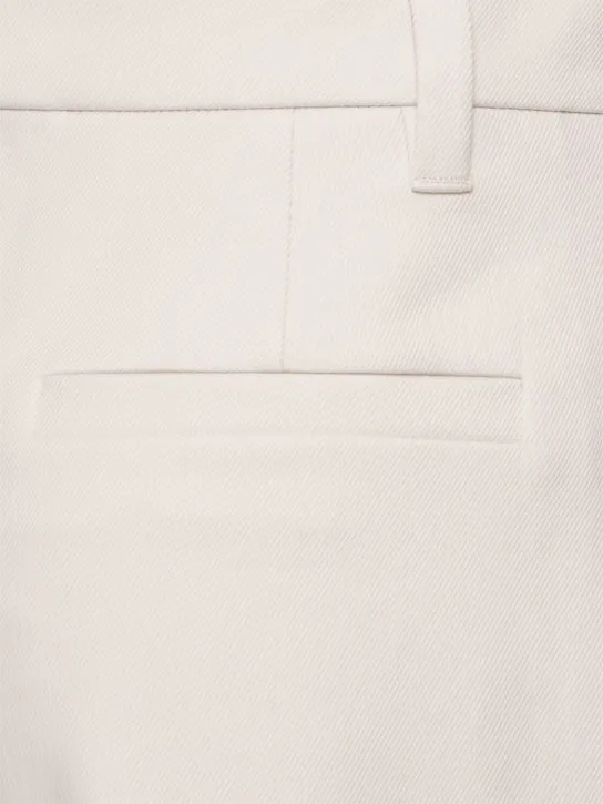 Brunello Cucinelli   Stretch cotton straight pants 