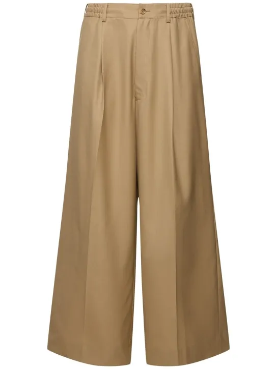 Comme des Garçons Homme   Wool wide leg pants 