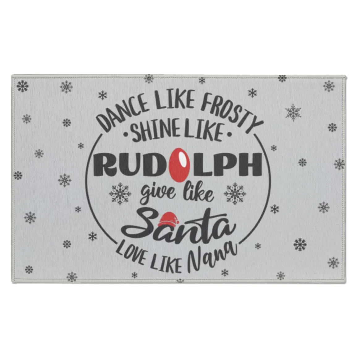 Dance Like Frosty Indoor Doormats