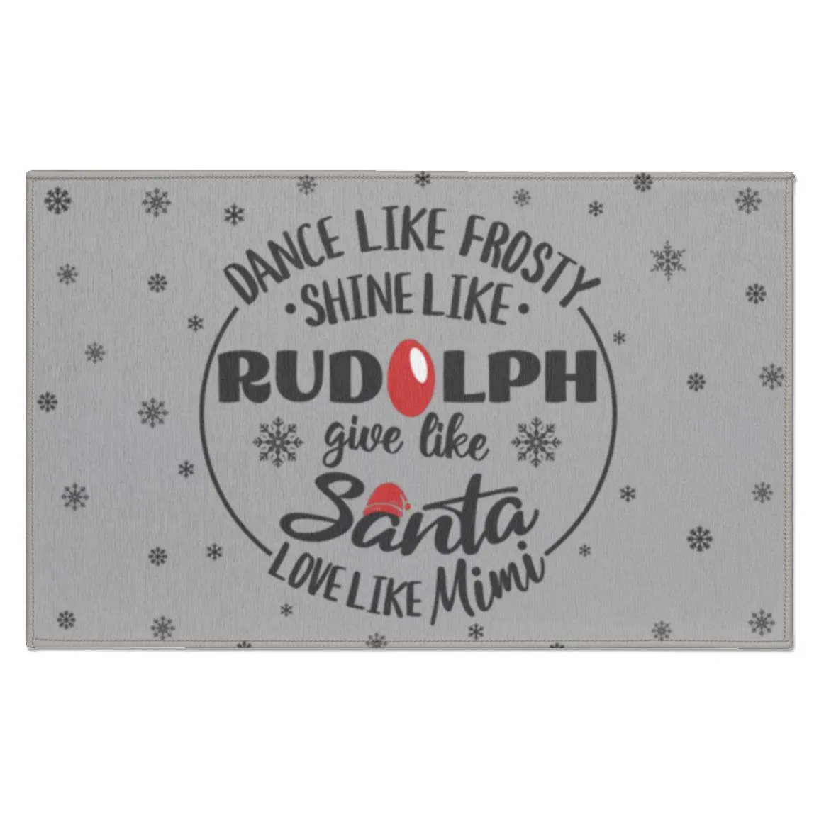 Dance Like Frosty Indoor Doormats