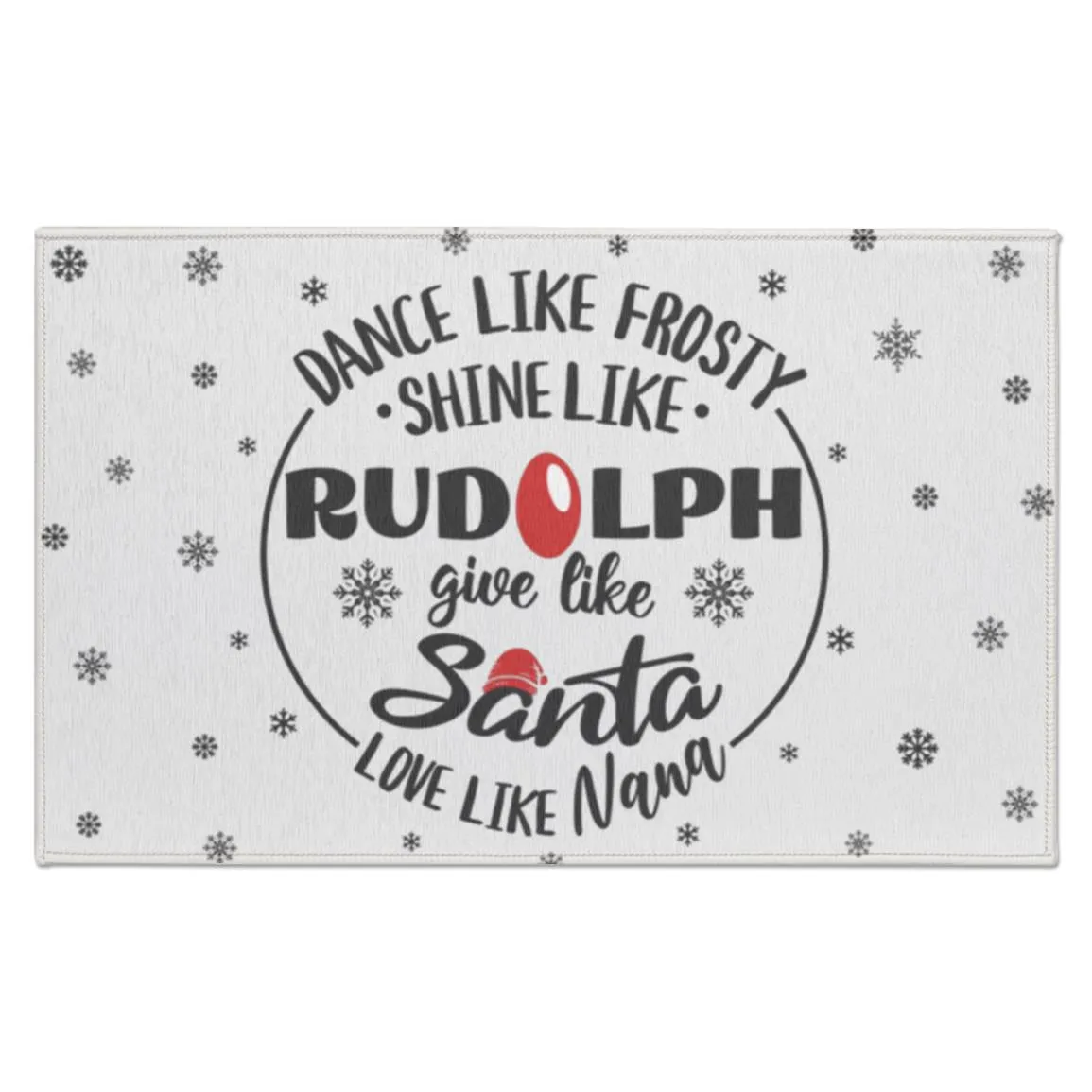 Dance Like Frosty Indoor Doormats