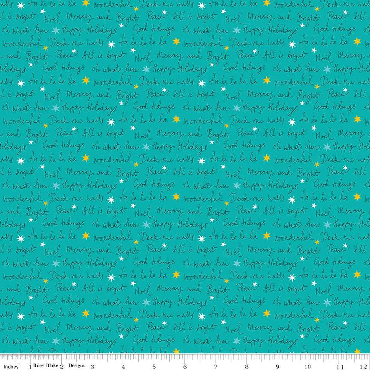 Deck the Halls Well Wishes A Fabric