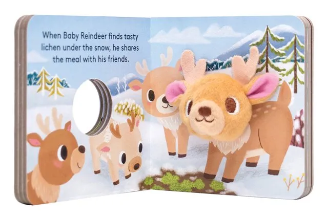 Finger Puppet Book Baby Reindeer