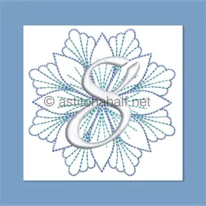 Frost and Frozen Monogram Number 8