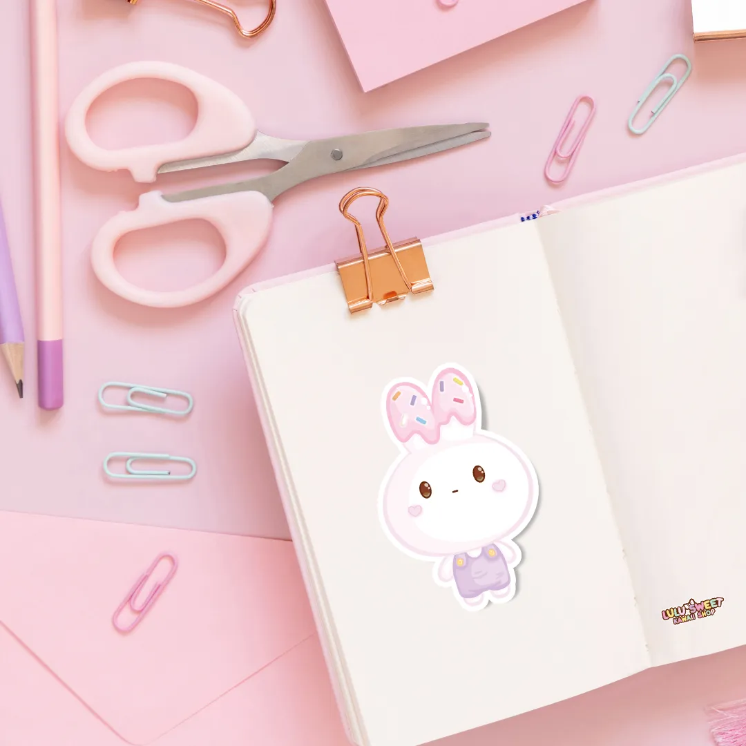 Frosty Bunny Sticker