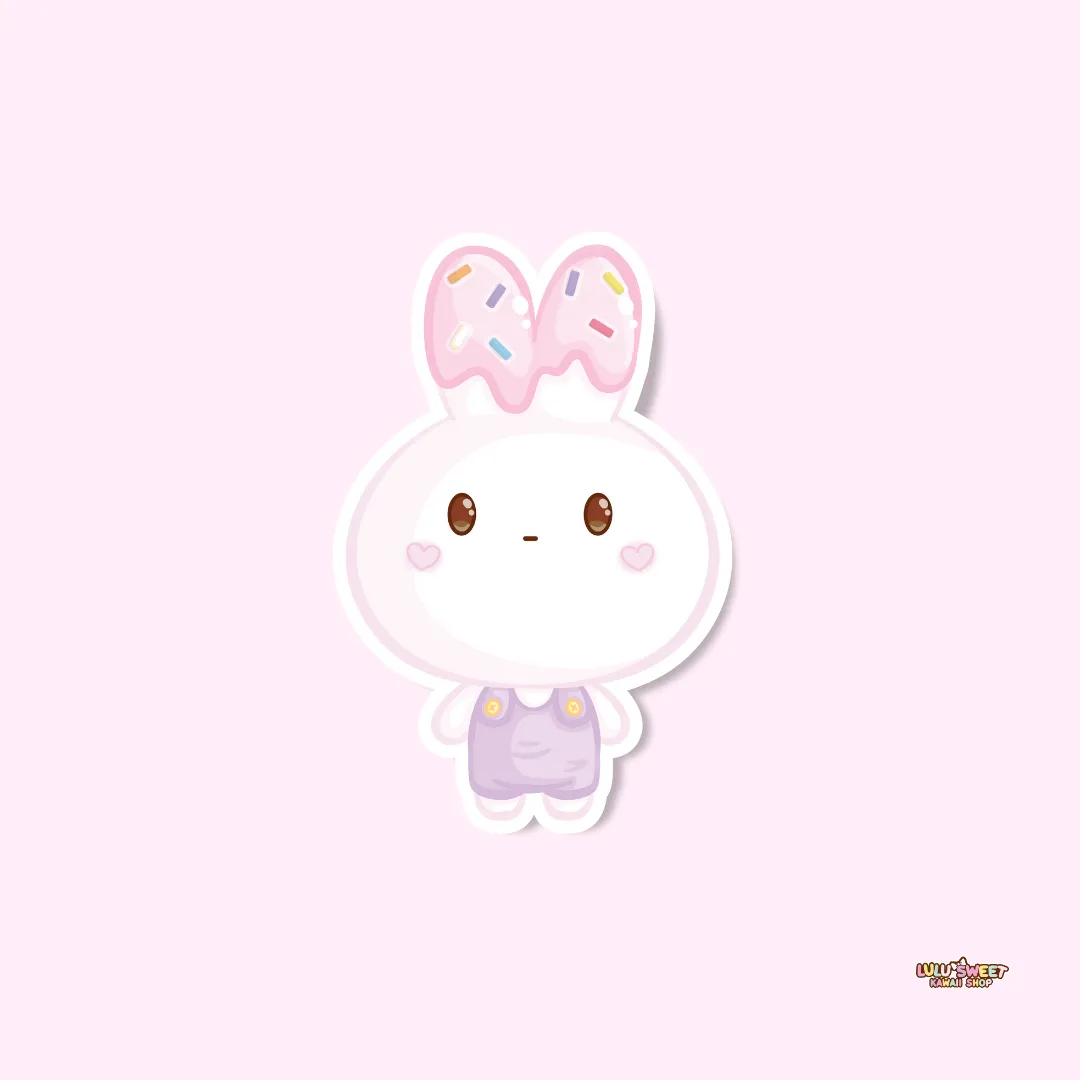 Frosty Bunny Sticker