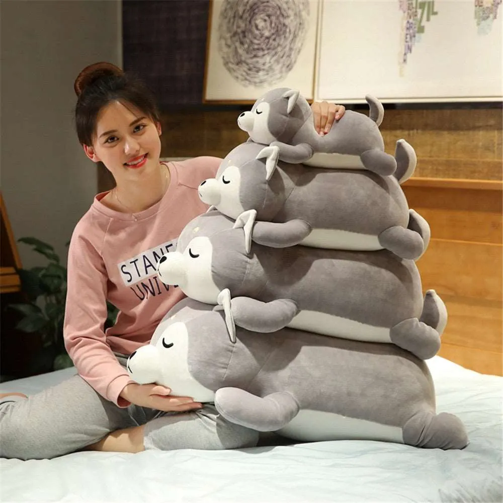 Frosty The Sleepy Husky Plushie