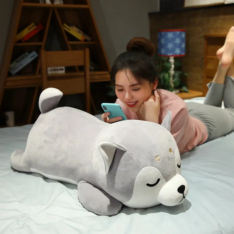 Frosty The Sleepy Husky Plushie