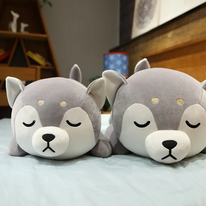 Frosty The Sleepy Husky Plushie