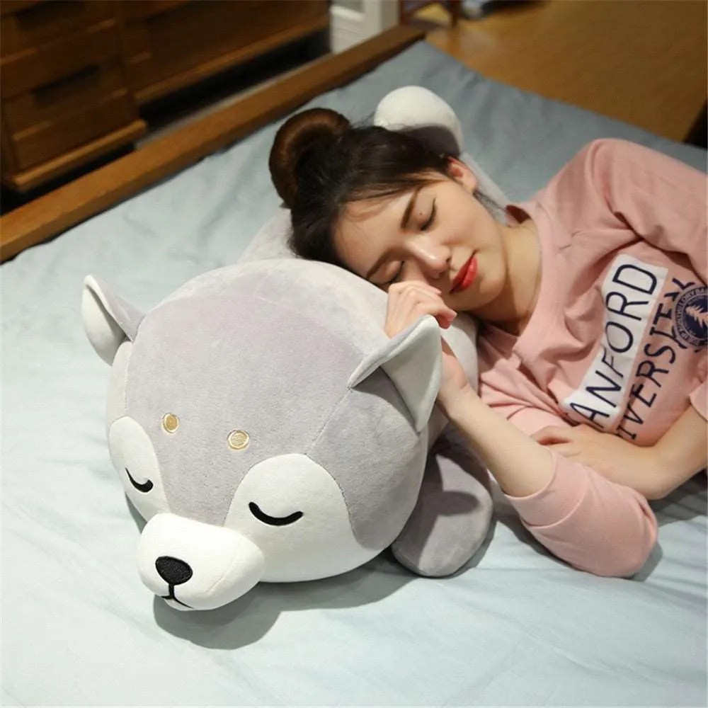 Frosty The Sleepy Husky Plushie