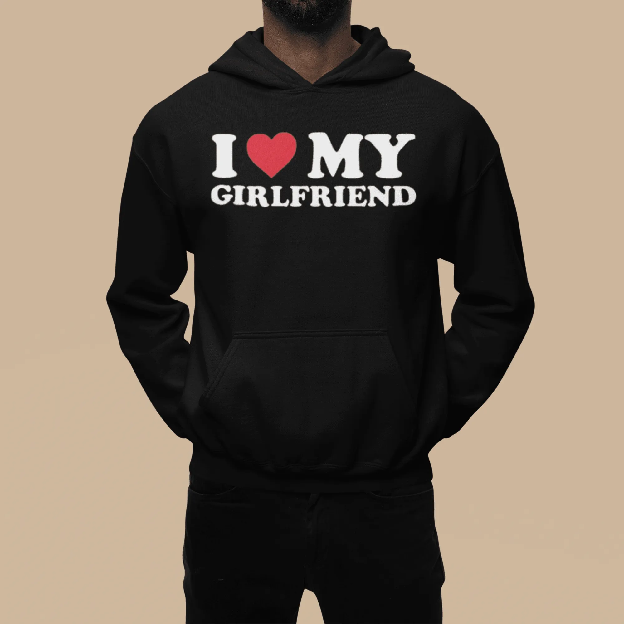 I Love My Girlfriend Ultra Soft Blended Cotton Midweight Unisex Pullover