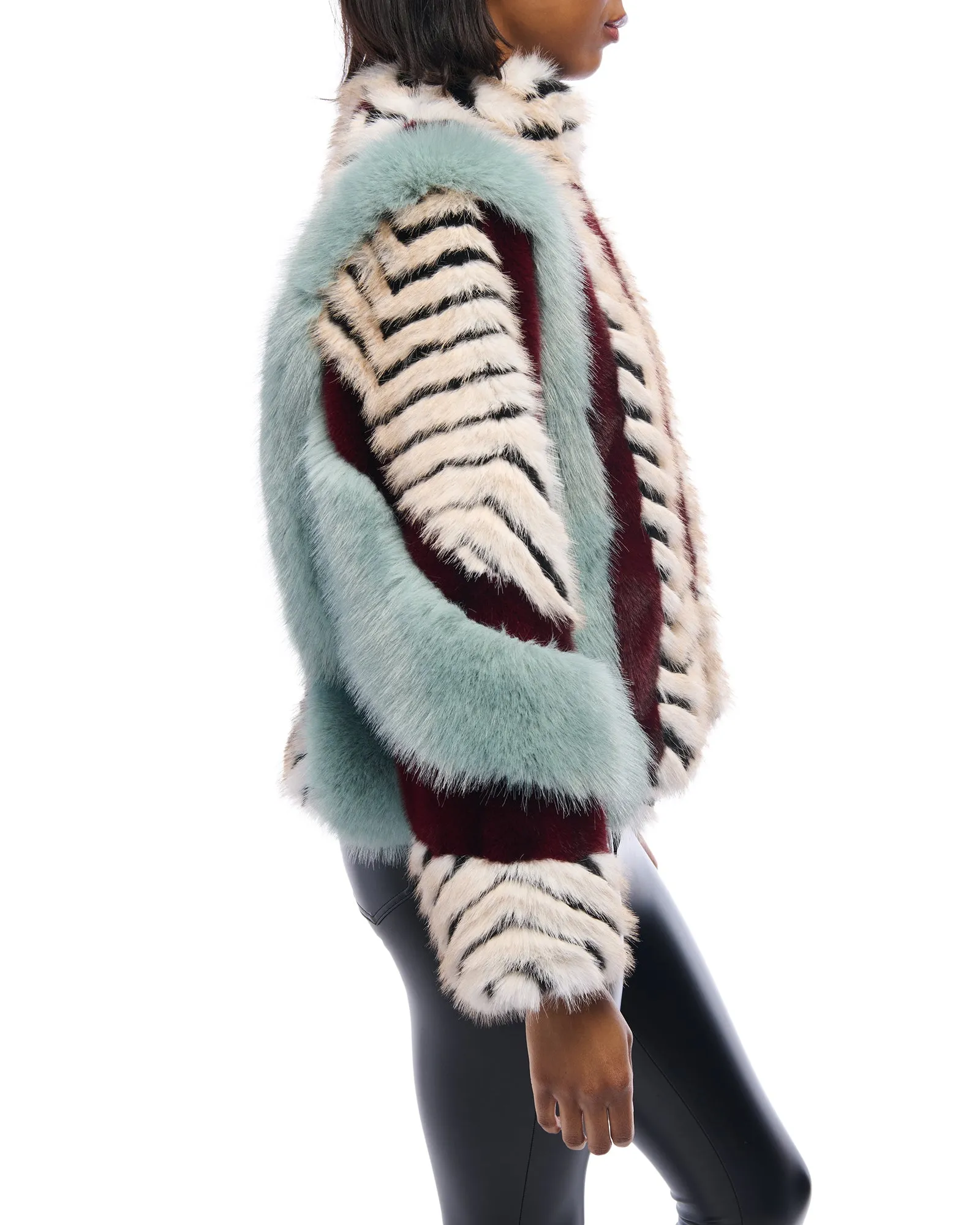 INEZ FAUX FUR JACKET