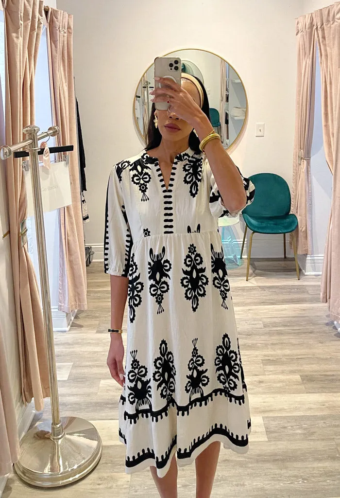 Iris Midi Dress