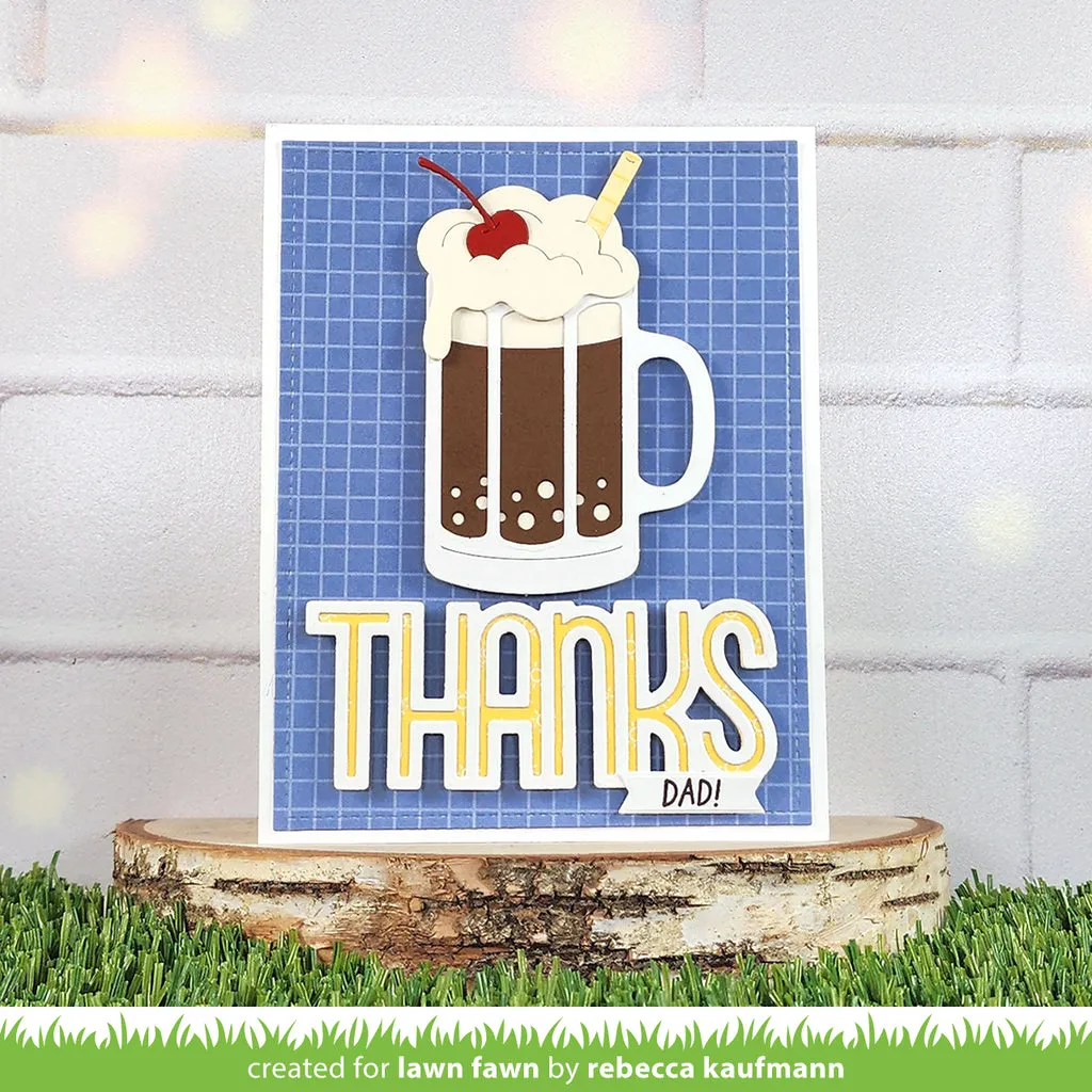 LAWN FAWN: Build-a-Drink | Root Beer Add-On | Lawn Cuts Die