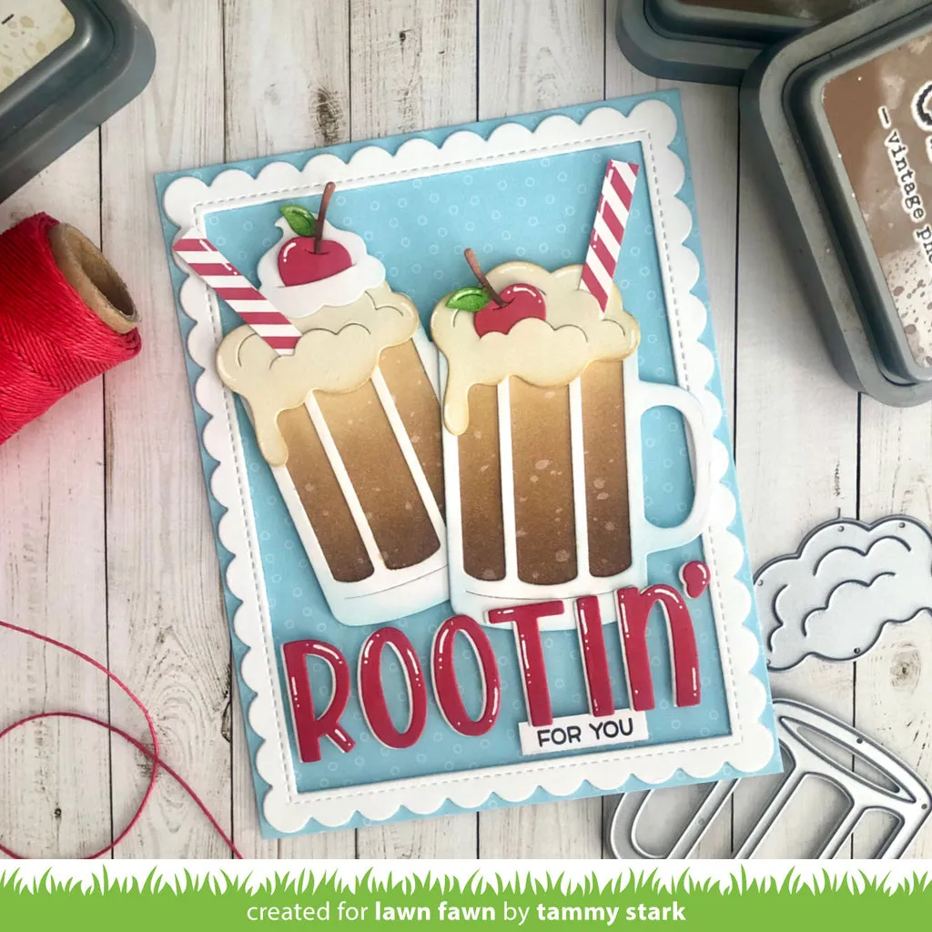 LAWN FAWN: Build-a-Drink | Root Beer Add-On | Lawn Cuts Die