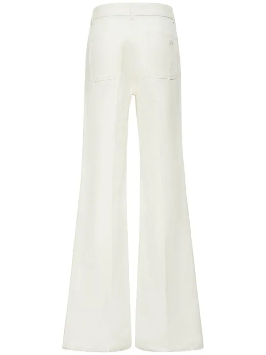 Loro Piana   Danbeth linen &amp; cotton wide pants 
