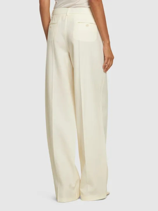 Magda Butrym   Wool &amp; silk straight pants 