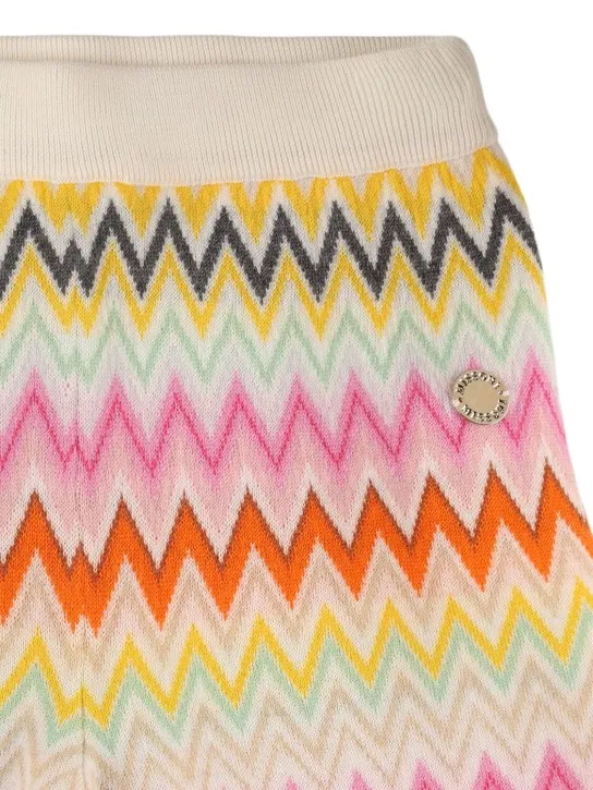 Missoni   Zig zag wool knit pants 