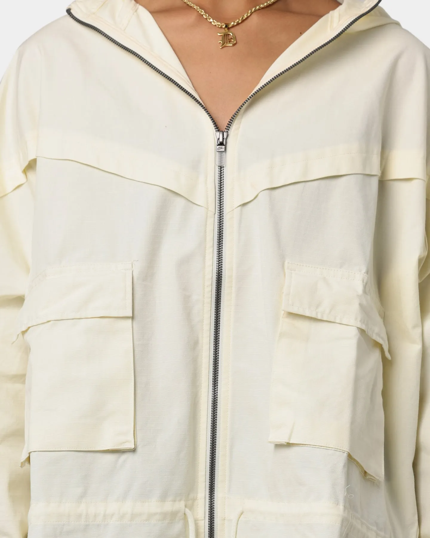 Nike Women's Nike Sportswear Icon Clash Jacket Coconut Milk/White