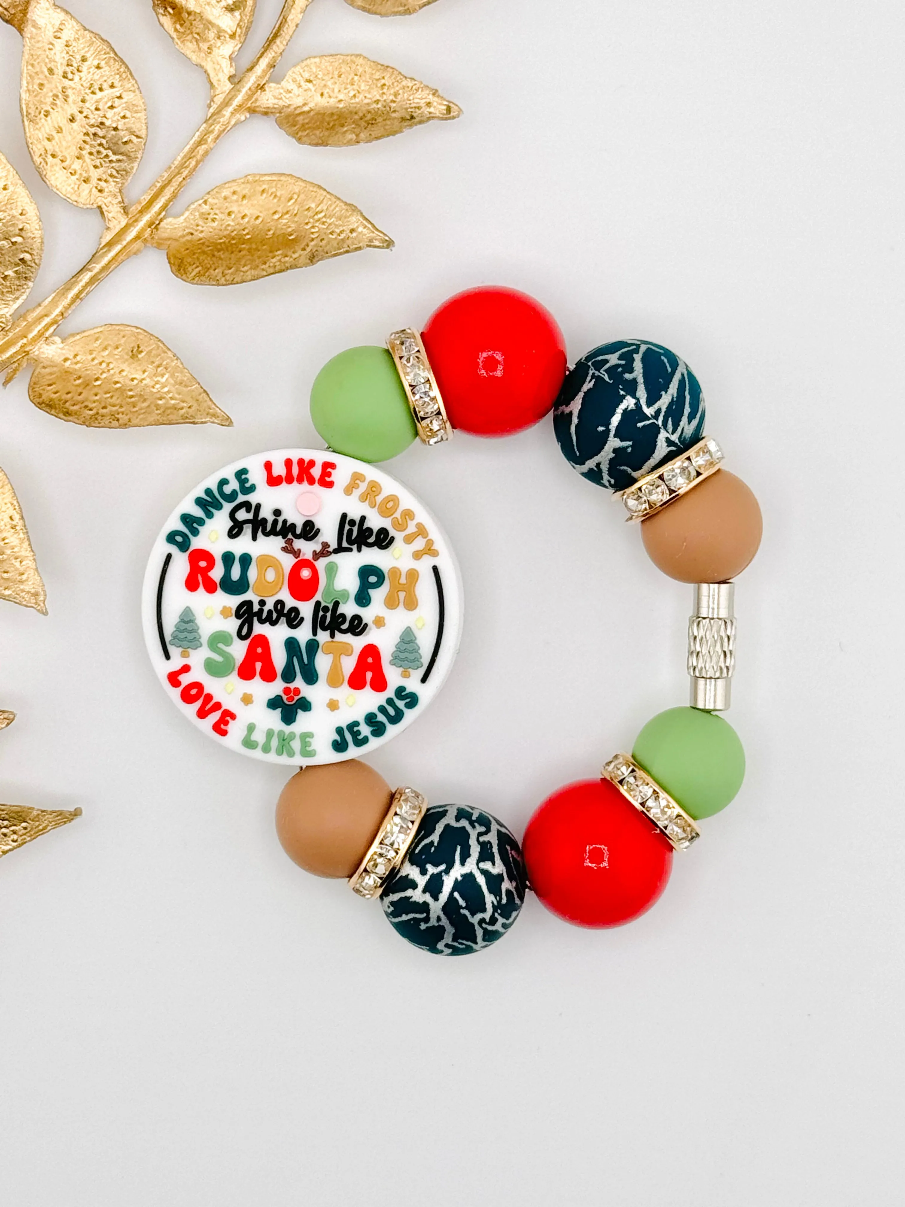 (Pre-Made) Cup Charm ~ Dance Like Frosty, Love Like Jesus