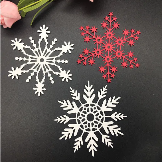 Printable Heaven Large Cutting Die - Snowflakes (3pcs) (PW-WG92560-01)