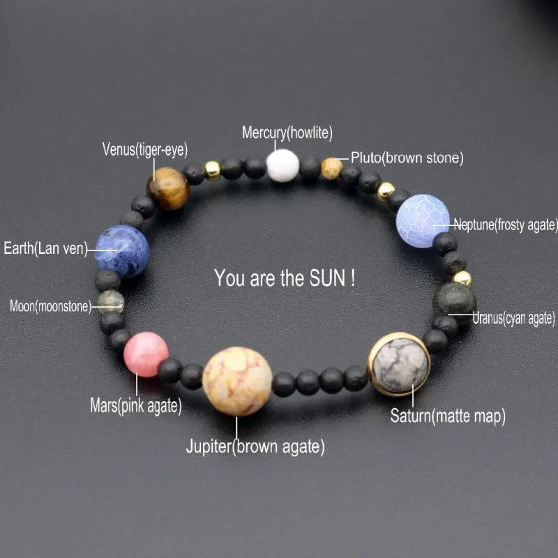 Solar system bracelet