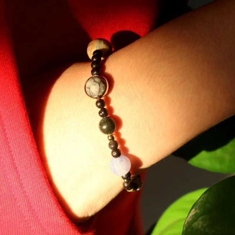 Solar system bracelet