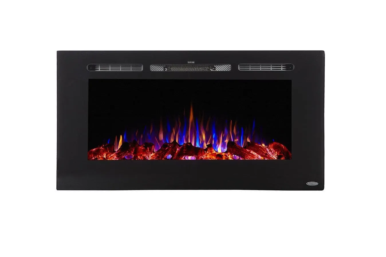 The Sideline 45 Inch Refurbished Recessed Electric Fireplace 80025