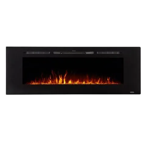 The Sideline 60 Inch Refurbished Recessed Electric Fireplace 80011