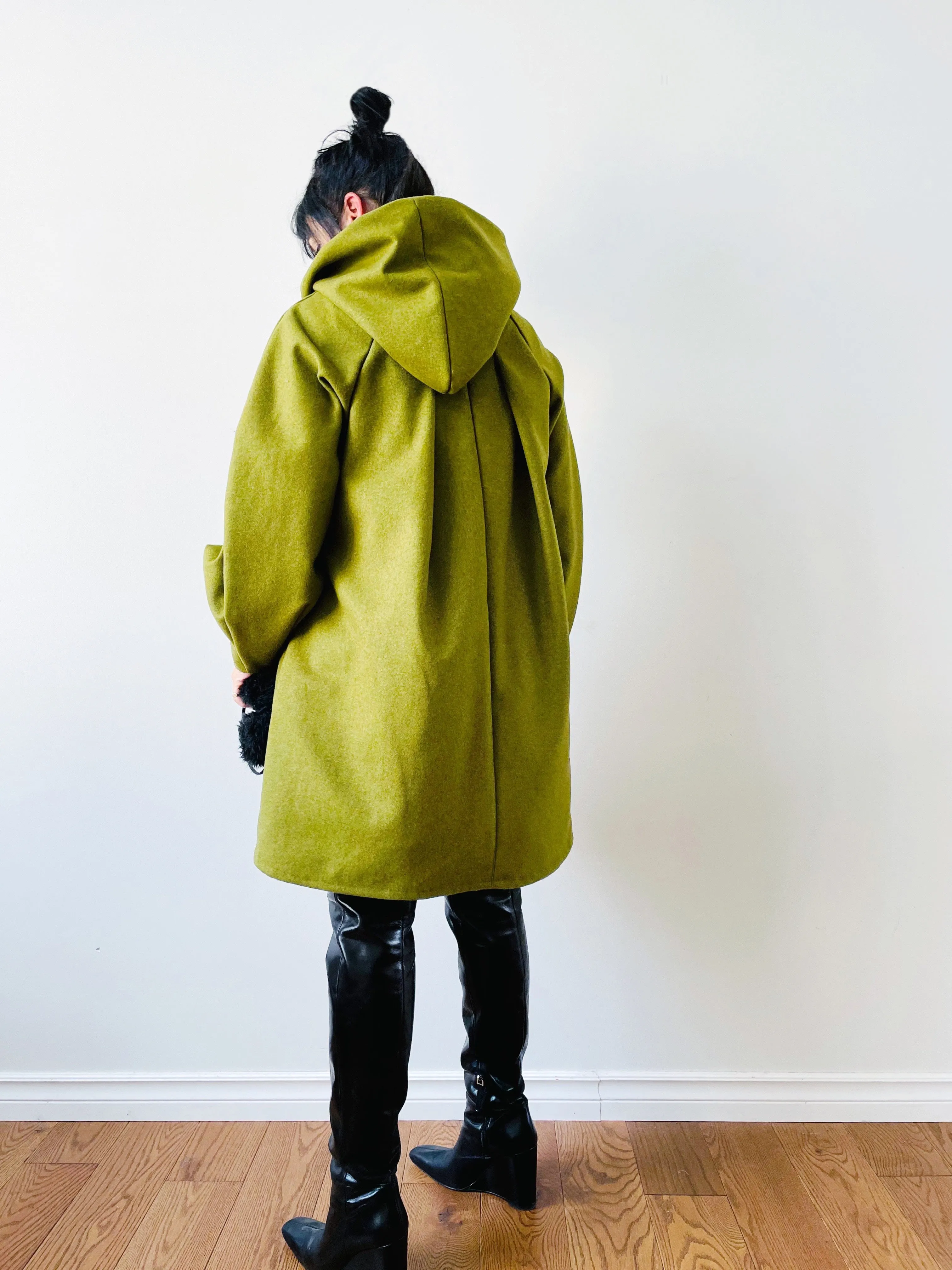 Wallis Coat- MOSS