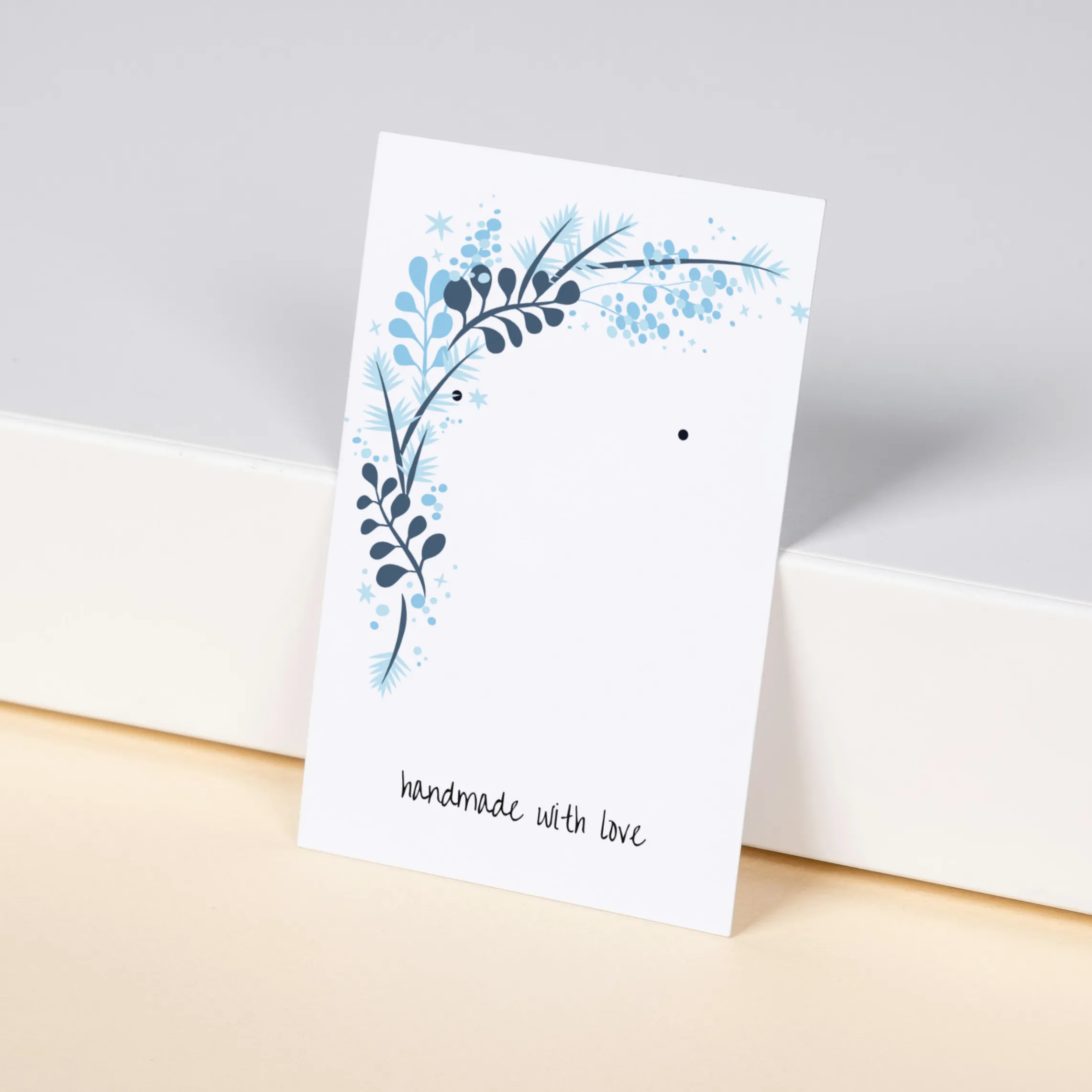 Winter Whimsy Earring Card Printables - Handmade with love