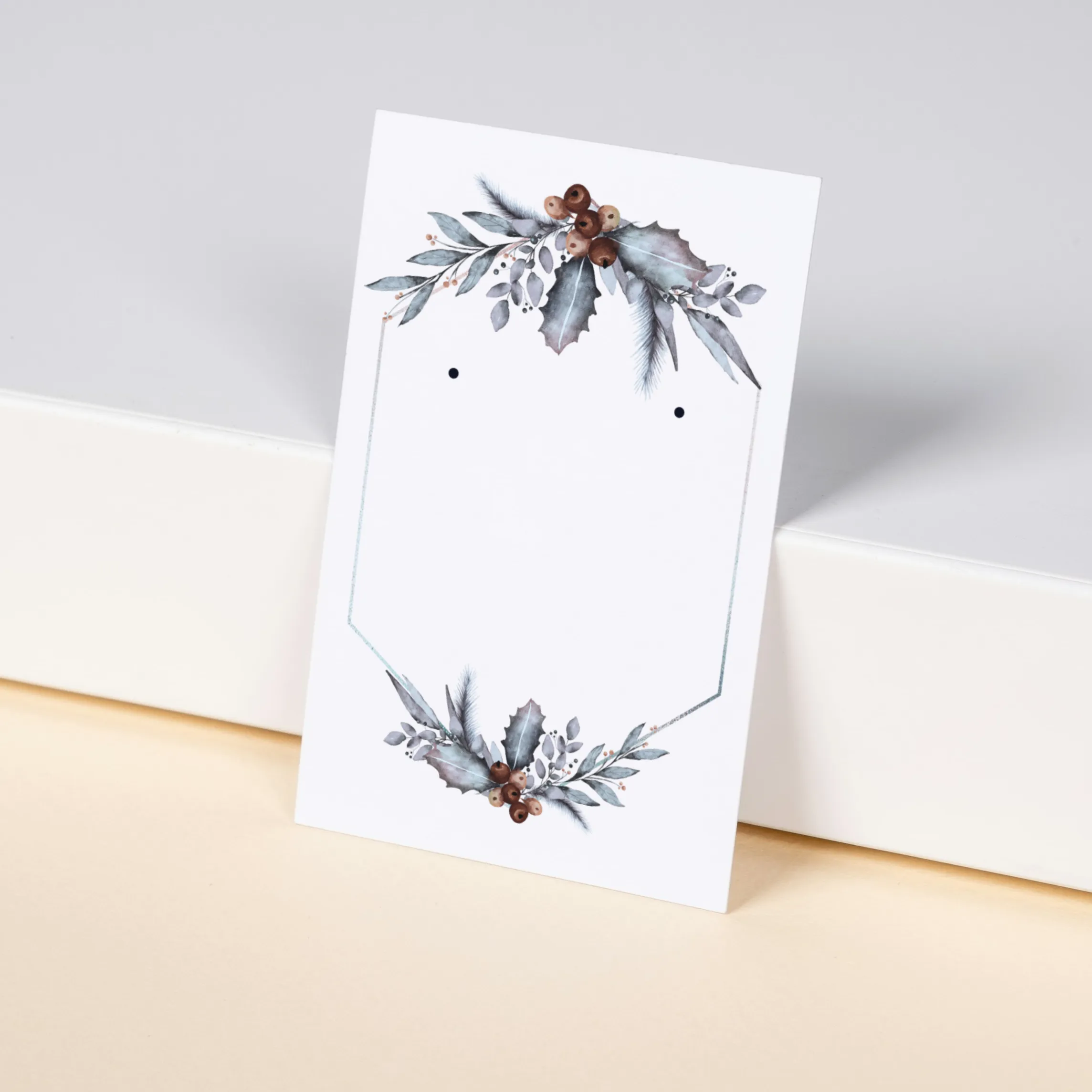 Winter Whimsy Earring Card Printables - Handmade with love